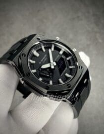 custom casioak gshock ga2100-1a full black